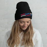 Trans Rights Are Human Rights Cuffed Beanie